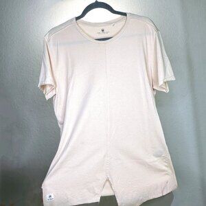 Men's Short Sleeve Split Hem T-Shirt